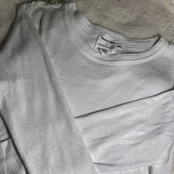 Michael Stars by Anthropologie White Shine Tee - Picture 2 of 7